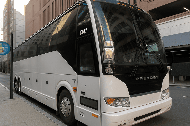 a Chino Coach Bus Service coach bus