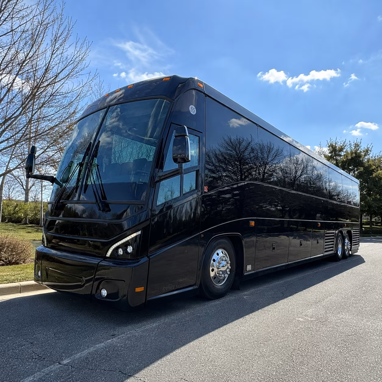 charter bus shuttle service for chino s warehouses and distribution centers
