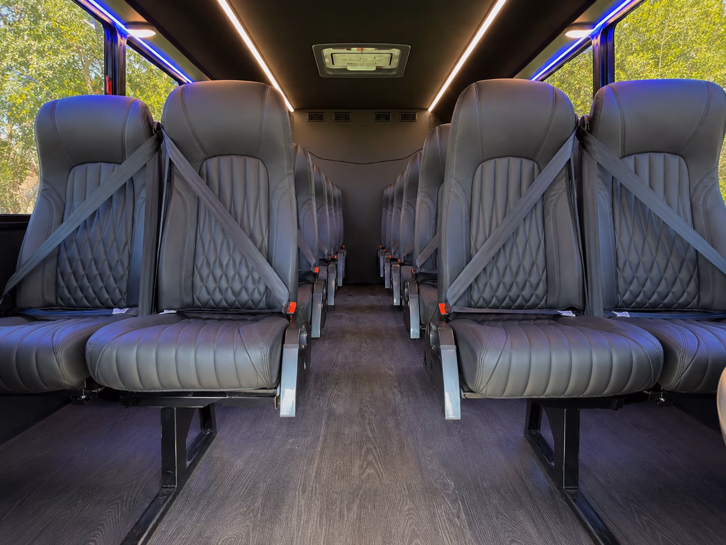 chino 15 passenger minibus inside