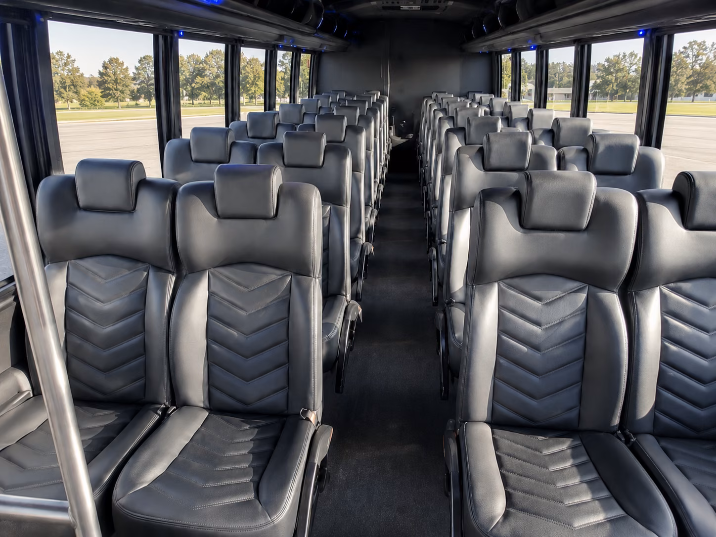 chino 15 passenger minibus interior