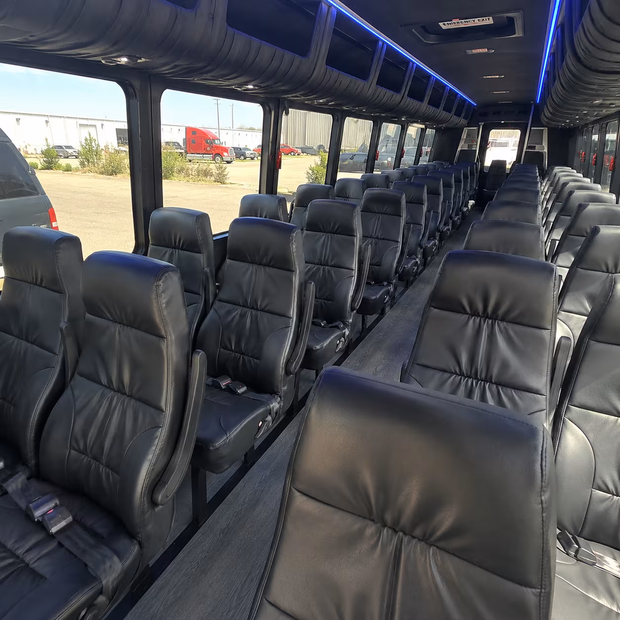 chino 30 passenger minibus interior