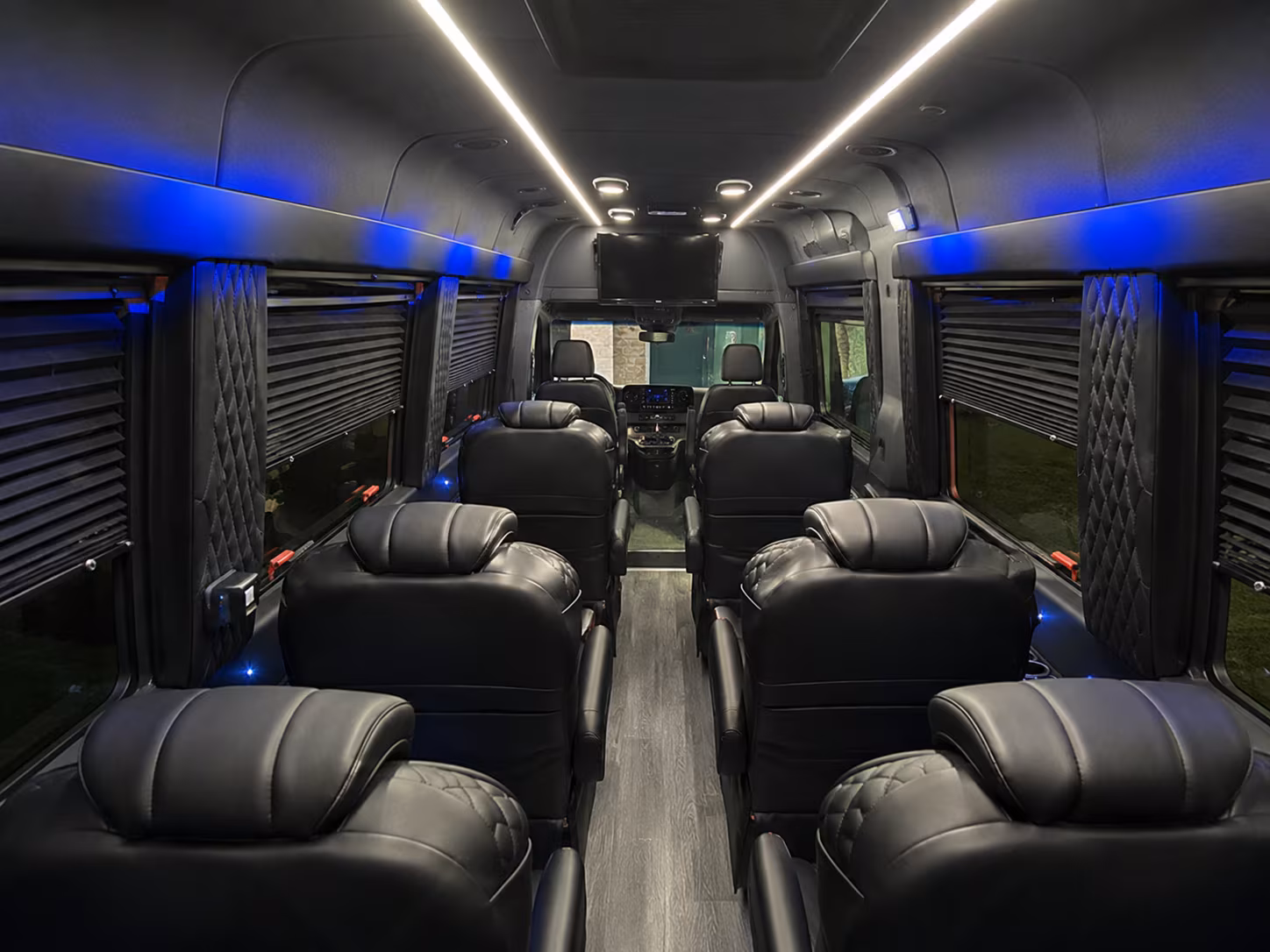 chino employee transportation onboard seating