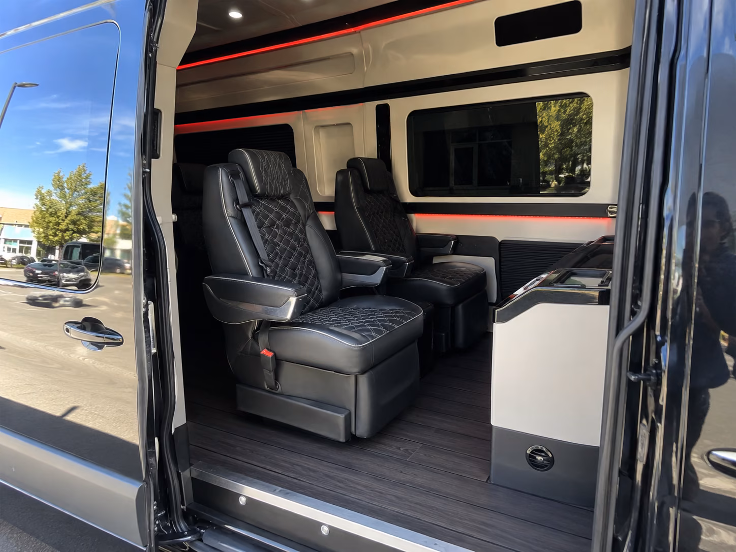 chino sprinter van with driver interior