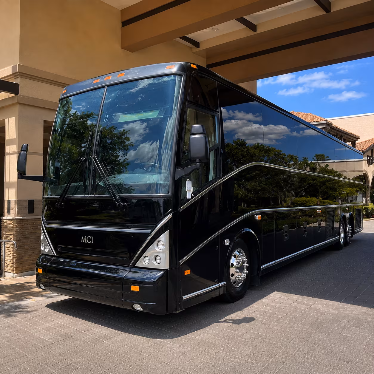 lax charter bus transfers for groups departing chino